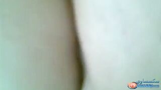 شقراء عربية وزوجها  في اوضاع تصوير منزلي