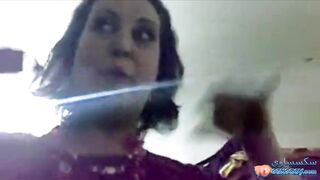 فيلم لزوجة عربية محجبة بتنناك بشغف