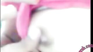 فتاة محجبة تنتاك وتمص